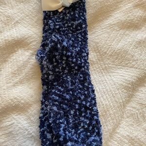 UGG Navy Blue Fuzzy Socks